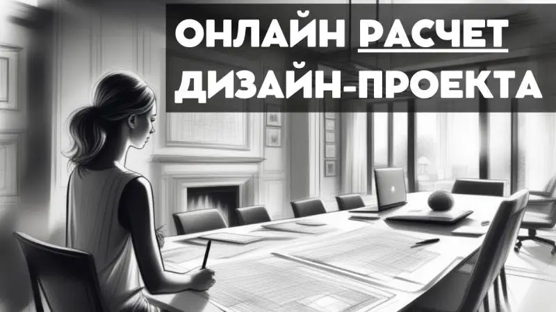 Рассчитать дизайн-проект интерьера онлайн