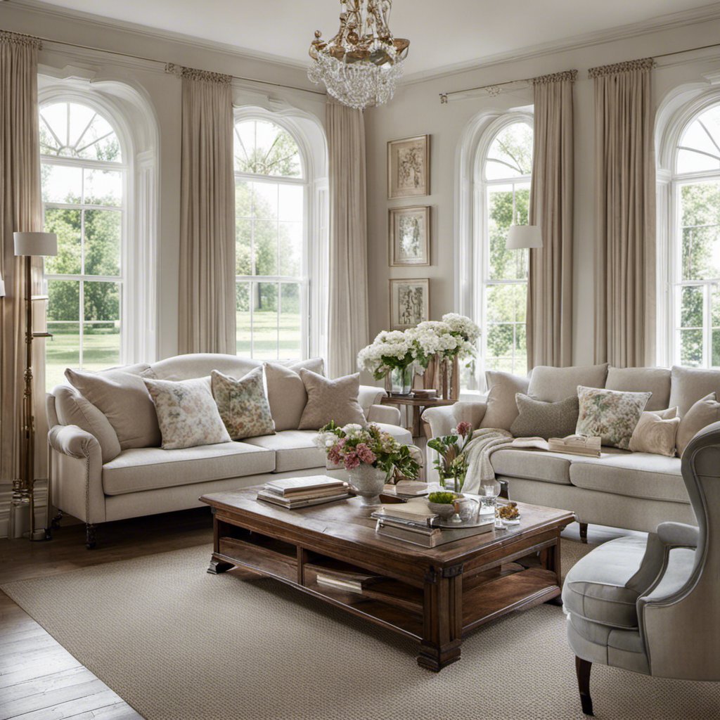Elegant English Drawing Room