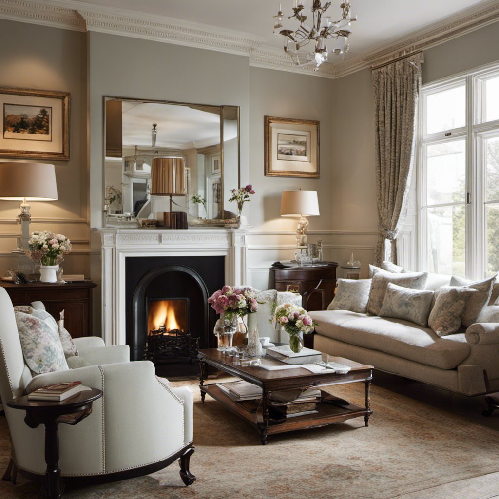 Stately English Tudor Lounge