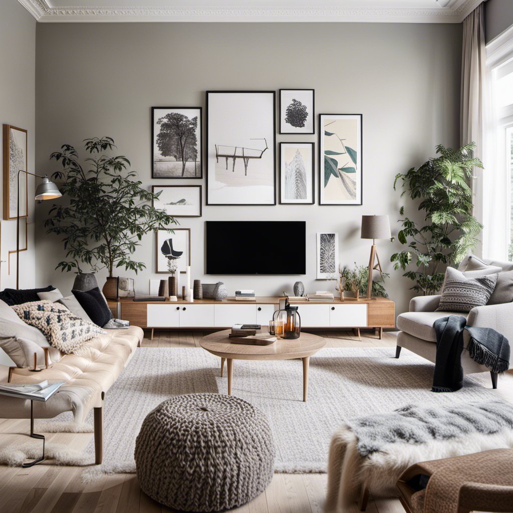 Арт-объекты в датском интерьере