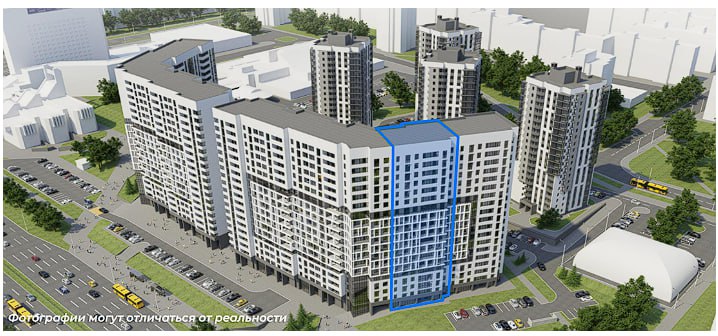 Новое поступление 42-метровых квартир в Гулливере - Отличная цена и перспективы