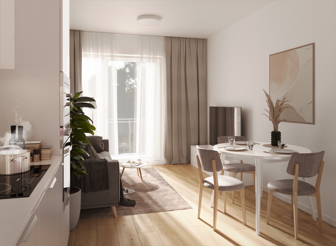 Совершенство интерьера: Отделка Lagom Sweet Home обещает исключительный комфорт.